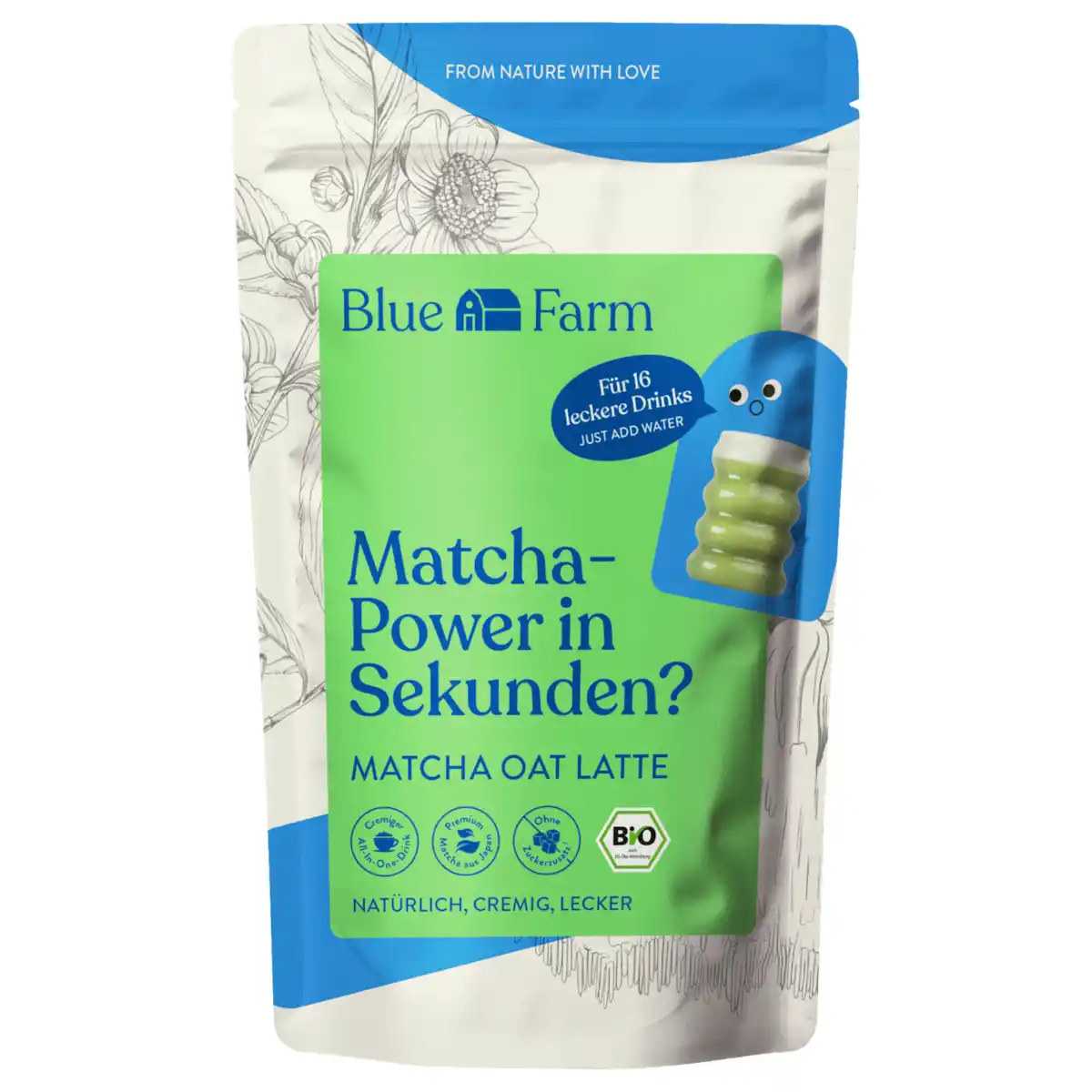 Bild 1 von Blue Farm Matcha Oat Latte 200g