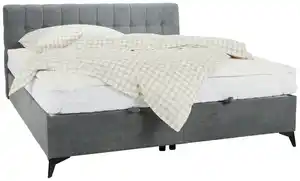 Boxbett Magic in Grau ca. 160x200cm, Grau