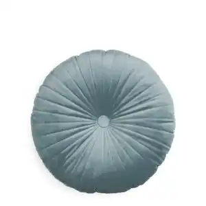 Essenza Zierkissen Naina, Blau, Textil, Uni, Füllung: Polyester, 40x40 cm, Oeko-Tex® Standard 100, Wohntextilien, Kissen, Dekokissen