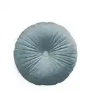 Bild 1 von Essenza Zierkissen Naina, Blau, Textil, Uni, Füllung: Polyester, 40x40 cm, Oeko-Tex® Standard 100, Wohntextilien, Kissen, Dekokissen