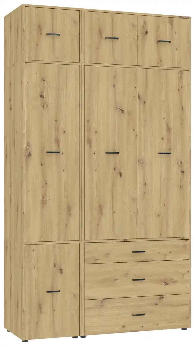 Bild 1 von Kleiderschrank Kivo Eiche Artisan, Eiche Artisan