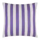 Bild 1 von Outdoor-Kissen Amore Streif Weiß/Flieder ca. 45x45cm, Weiß, Flieder