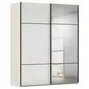 Bild 1 von Novel Schwebetürenschrank Covalo, Weiß, Champagner, Metall, 7 Fächer, 162x223x68 cm, Blauer Engel, Goldenes M, BQ - Bündnis für Qualität, Made in Germany, Typenauswahl, umfangreiches Zubehör e