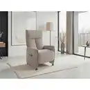 Bild 1 von Sit & More Relaxsessel TV Cremona Comfort E S1, Taupe, Textil, 76x110x84 cm, Goldenes M, Oeko-Tex® Standard 100, Made in Europe, DGM-Klimapakt, Relaxfunktion, Liegefunktion, gepolsterte Armlehnen, W