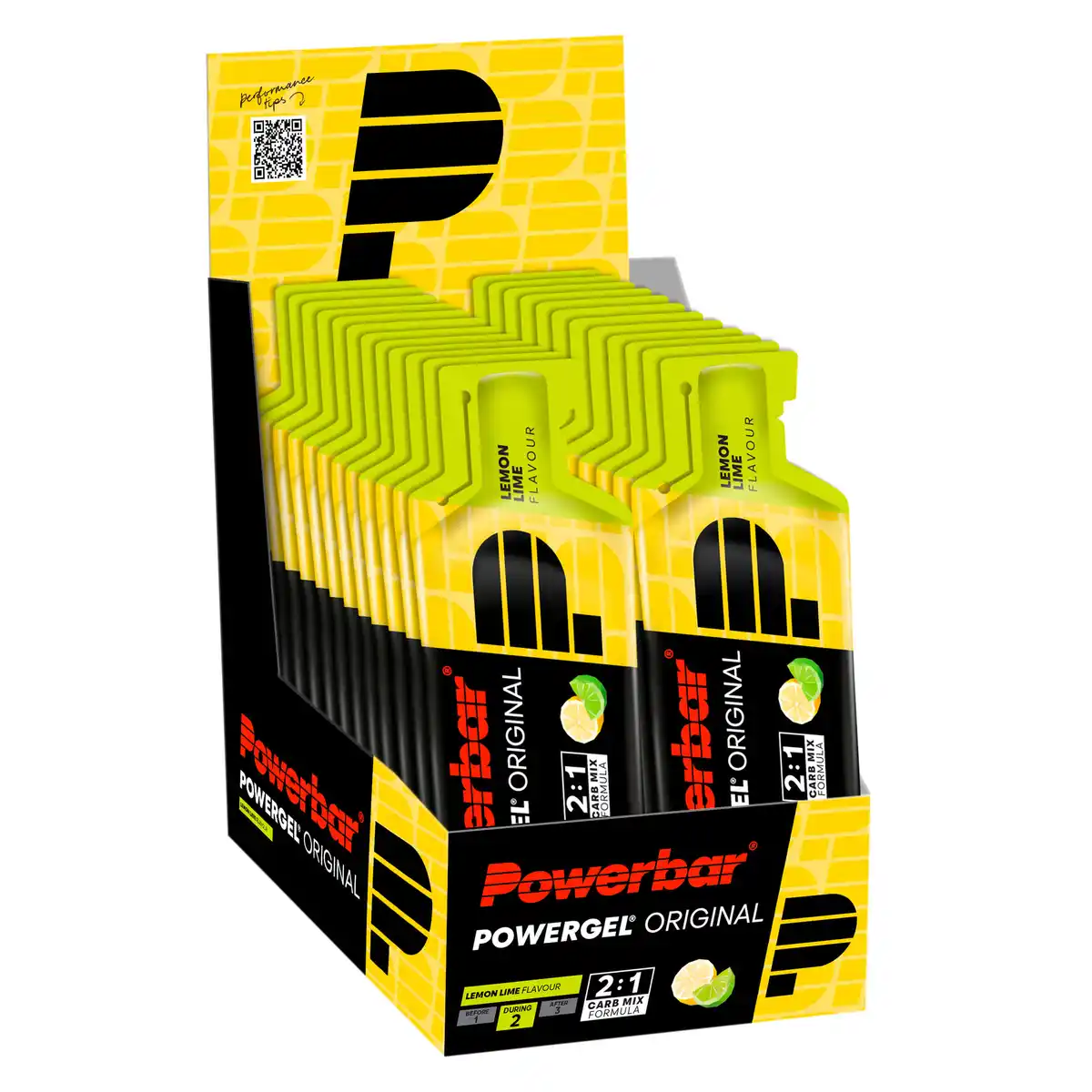 Bild 1 von POWERBAR Energy Gel Powergel Zitrone 24 × 41 g