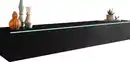 Bild 1 von Lowboard ca. 180x30 cm mit LED Schwarz/Graphit matt, Graphitfarben