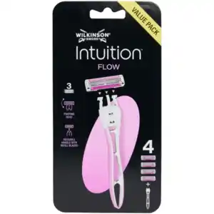 Wilkinson Sword Intuition Rasierer und Klingen Flow