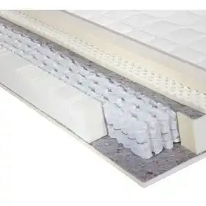 Novel Taschenfederkernmatratze, Weiß, Textil, H5, Füllung: Vlies, rechteckig, 140x200 cm, Made in Germany, Härtegradauswahl, Über- und Sondergrößen erhältlich, Bezug abnehmbar/waschbar, atmung