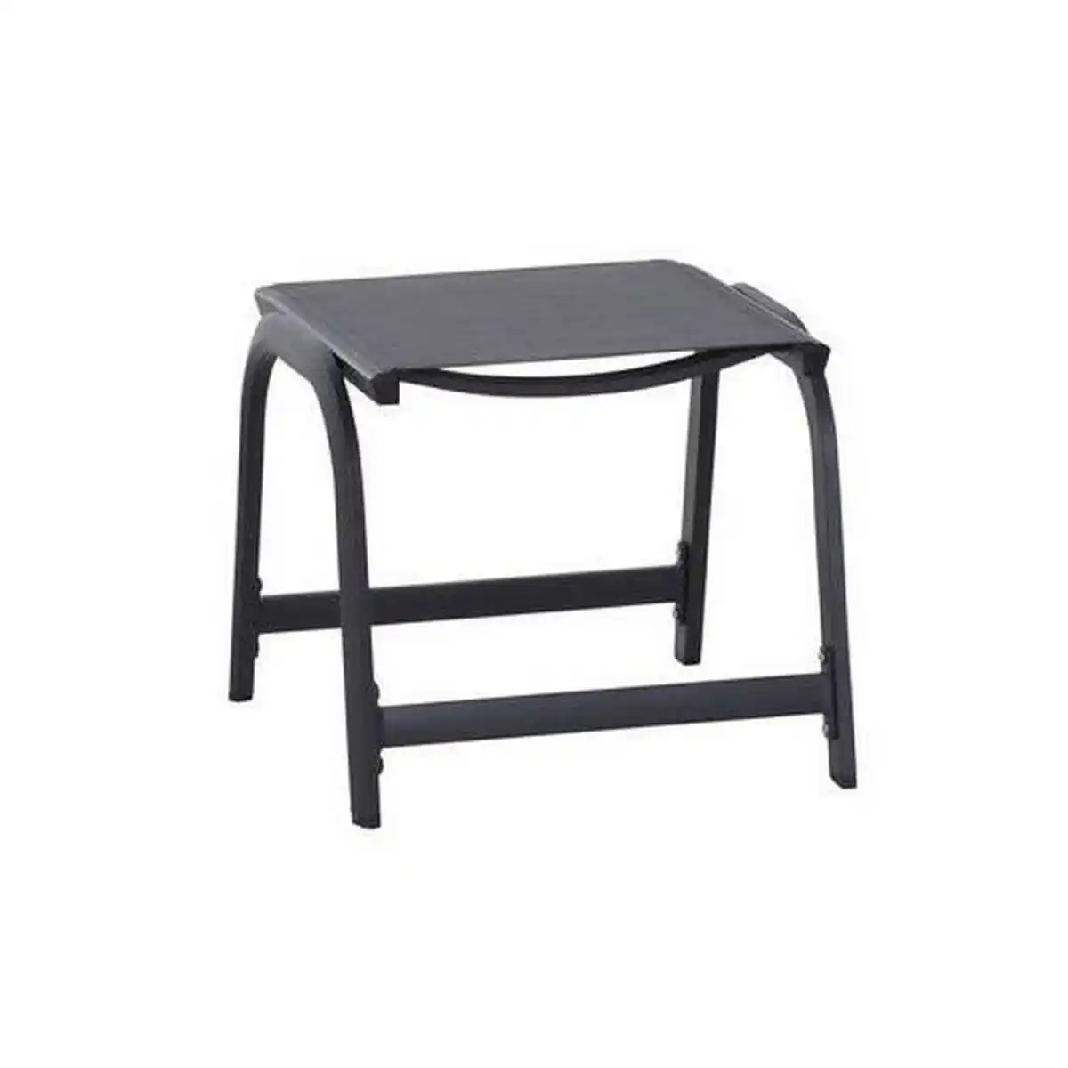 Bild 1 von Siena Garden Gartenhocker, Anthrazit, Metall, Kunststoff, 52x45x52 cm, Gartenmöbel, Gartenstühle, Gartenhocker