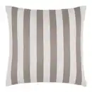 Bild 1 von Outdoor-Kissen Amore Streif Weiß/Beige ca. 45x45cm, Weiß, Beige