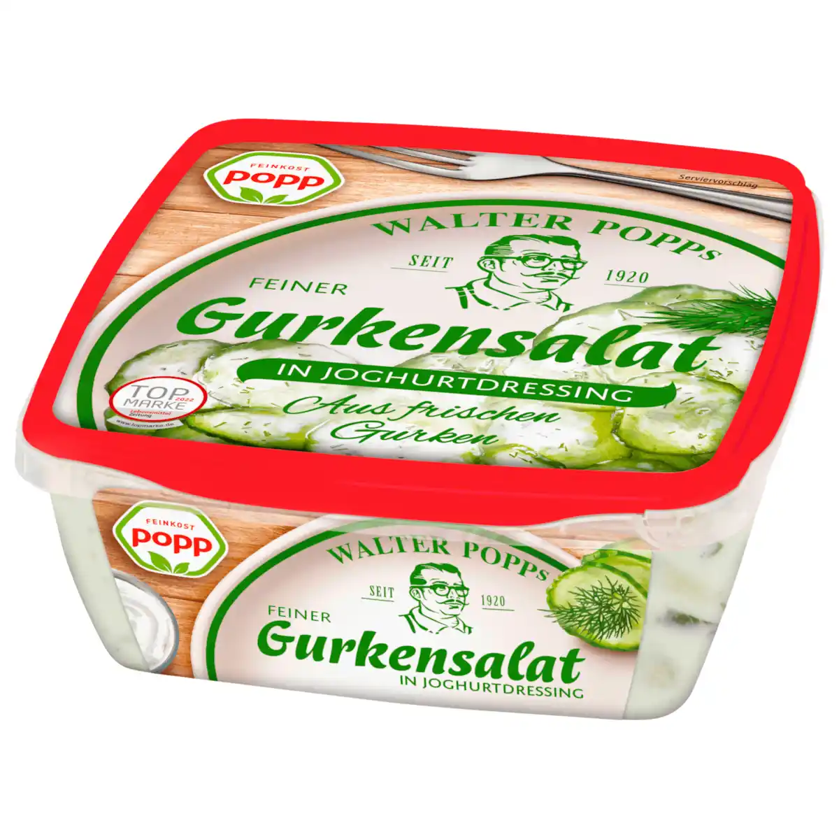 Bild 1 von Popp Gurkensalat 400g