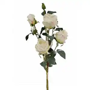 Kunstblume, Creme, Aprikose, Kunststoff, 70 cm, Dekoration, Kunstblumen