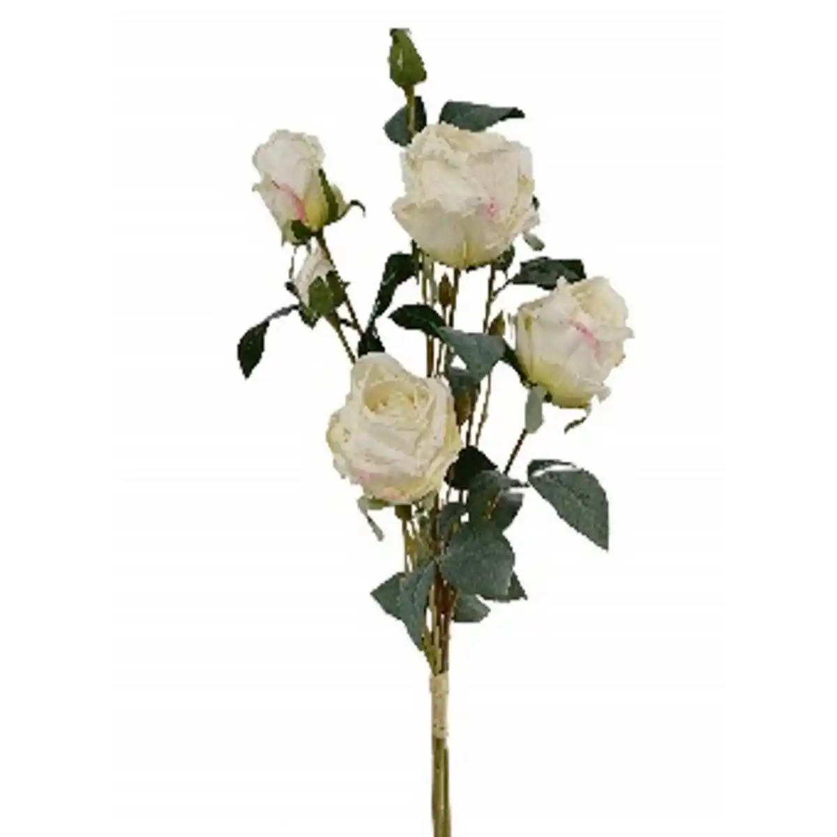 Bild 1 von Kunstblume, Creme, Aprikose, Kunststoff, 70 cm, Dekoration, Kunstblumen