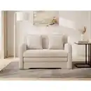 Bild 1 von P & B Schlafsofa Ario, Beige, Textil, 2-Sitzer, Füllung: Schaumstoff, 130x85x103 cm, Liegefunktion, Wohnzimmer, Sofas & Couches, Schlafsofas, Schlafsofas mit Bettkasten
