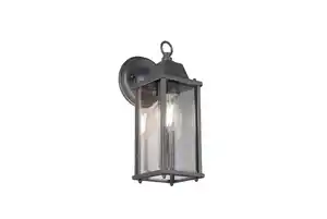 Außenwandleuchte Olona Anthrazit max. 40 Watt Wandlampe, Anthrazit