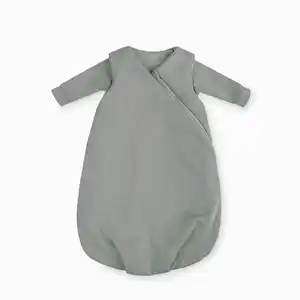 Julius Zöllner Babyschlafsack Moon&Star, Salbeigrün, Textil, Uni, Füllung: Polyester, Vlies, Gr. 62/68, Textiles Vertrauen - Oeko-Tex®, Schlafen, Babybett-Ausstattung, Babyschlafsack