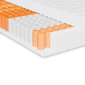 Xora Taschenfederkernmatratze, Weiß, Textil, H2, Füllung: Polyester, Polyethersulfon (Pes), rechteckig, 180x200 cm, Oeko-Tex® Standard 100, Bezug abnehmbar/waschbar, für Hausstauballergiker geeig