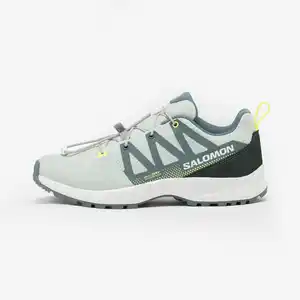 SALOMON Wanderschuhe Kinder Gr. 31–38 wasserdicht - Saliba grün