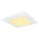 Bild 1 von Globo Led-Deckenleuchte Murphy, Weiß, Metall, Kunststoff, G, 44.3x6.3x44.3 cm, Farbwechsler, Stufenschalter, Farben fixierbar, Farbtemperaturwechsler, Lampen & Leuchten, Innenbeleuchtung, Leuchten n