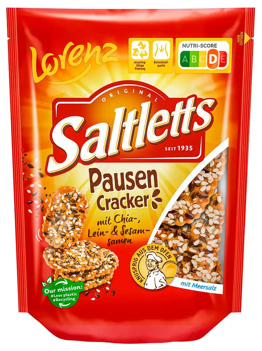 Bild 1 von LORENZ Saltletts Snacks, 100 - 200-g-Packg.