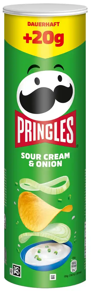 Bild 1 von PRINGLES Chips, 160 - 185-g-Dose