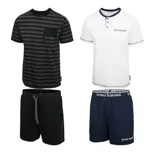 BRUNO BANANI Herren-Shorty-Pyjama, 2-teilig