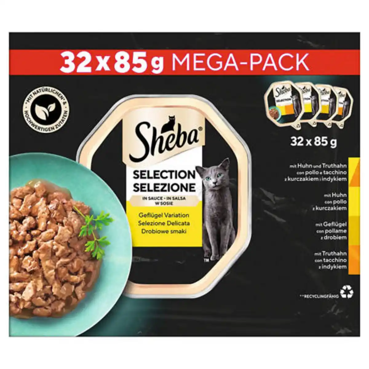 Bild 1 von SHEBA 32er-Pack, Geflügel