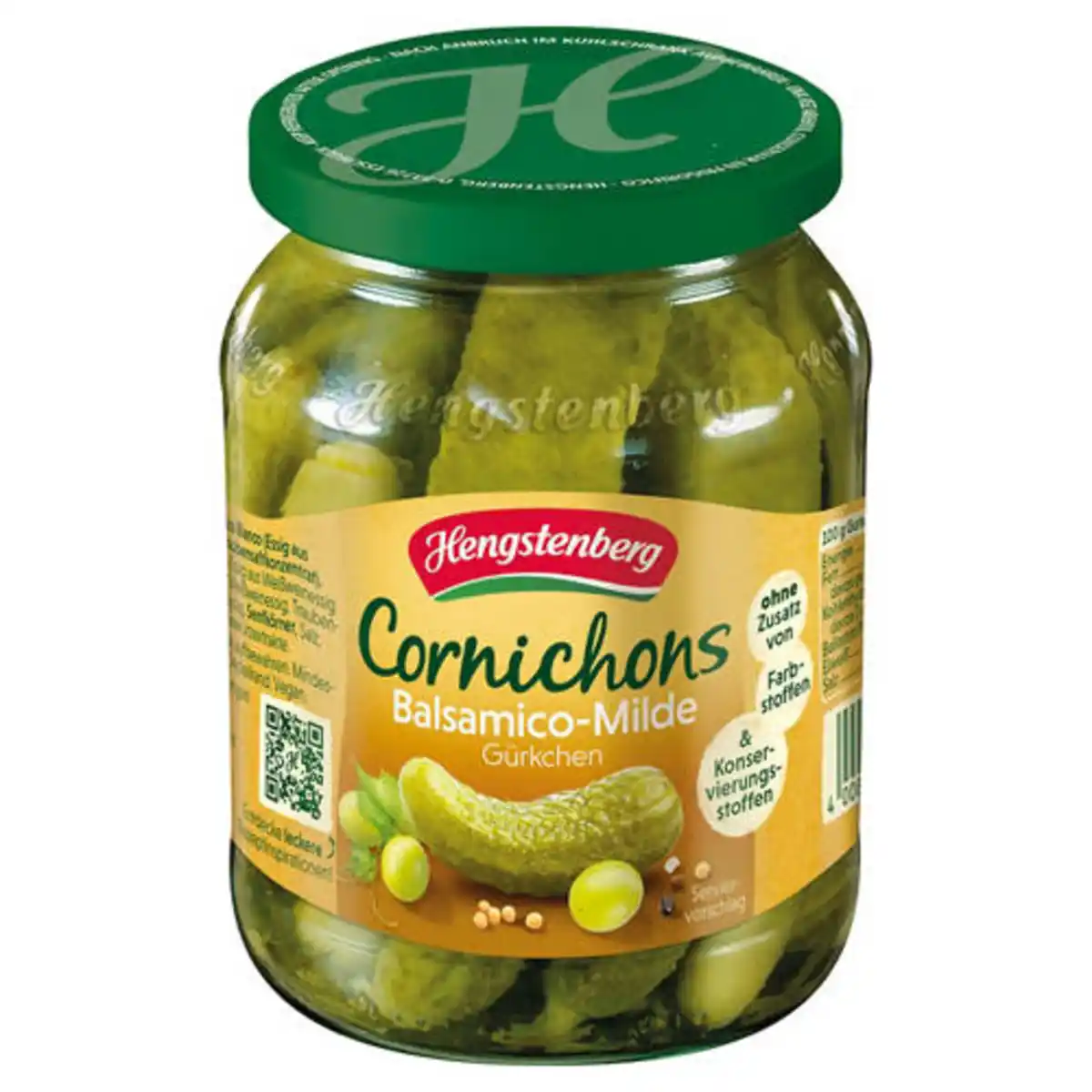 Bild 1 von HENGSTENBERG Cornichons Mix, Balsamico mild