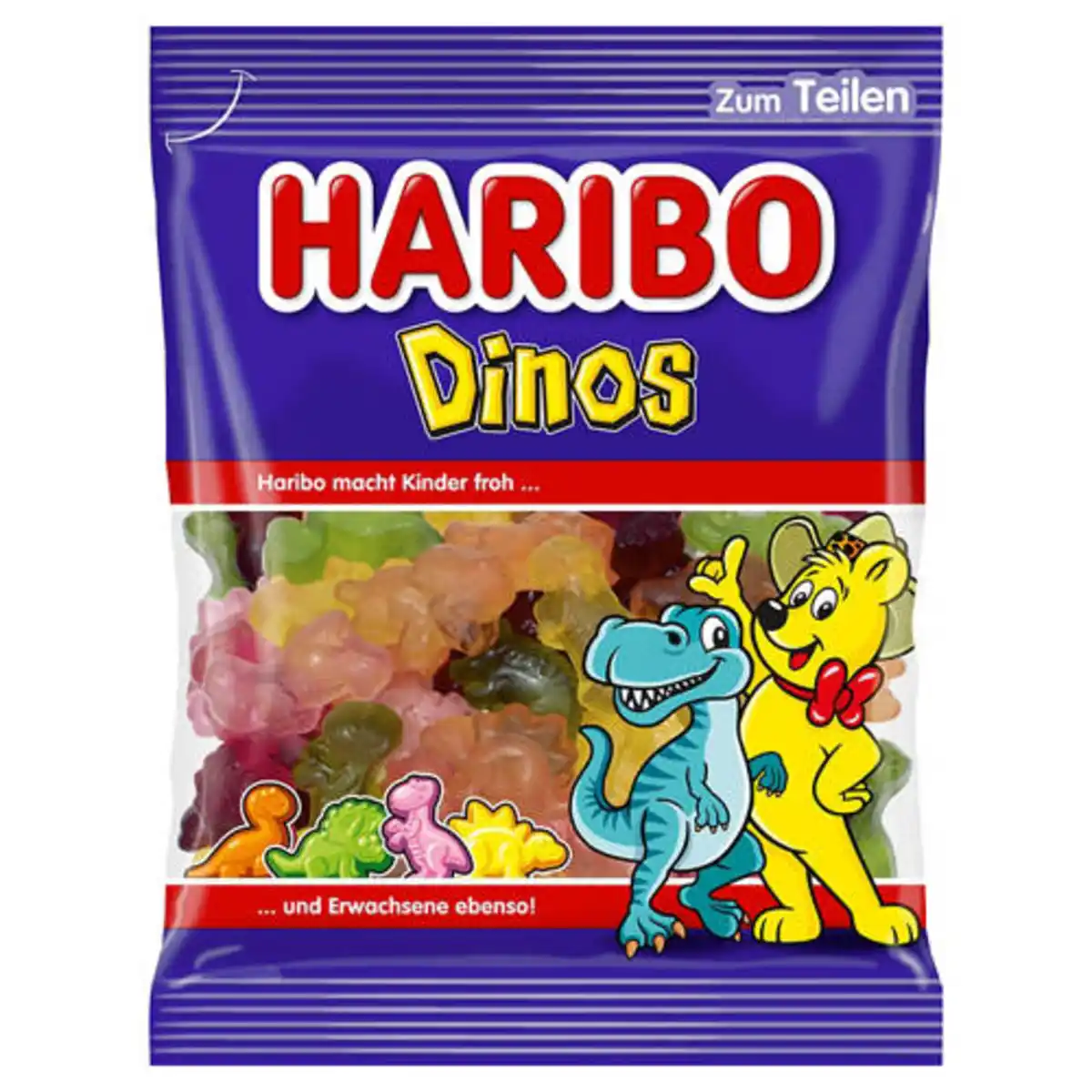 Bild 1 von Haribo Party Time 160-175 g, Dinos 175 g