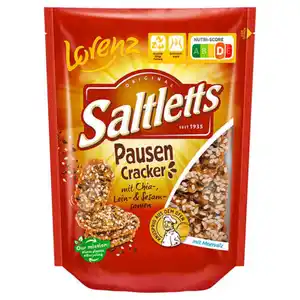 LORENZ Saltletts 100 g, Pausen Cracker