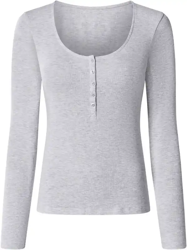 Bild 2 von ESMARA® Damen-Langarmshirt gerippt