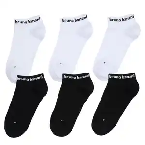 BRUNO BANANI Damen-Sneakersocken, 3 Paar