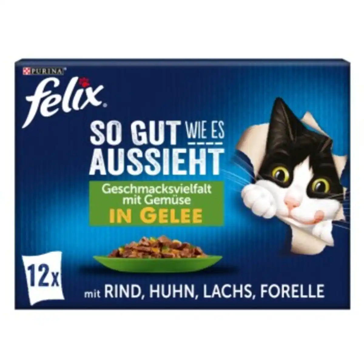 Bild 1 von Felix So gut wie es aussieht 12x85g Geschmacksvielfalt mit Gemüse