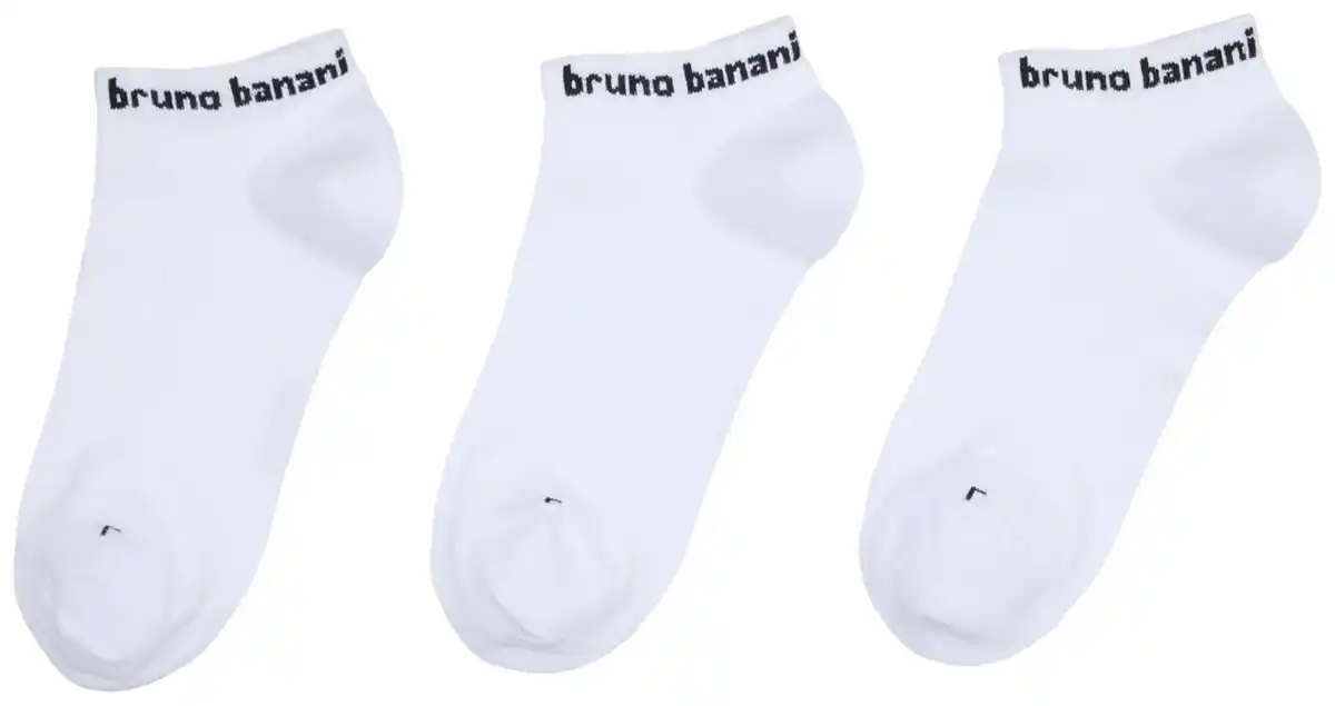 Bild 4 von BRUNO BANANI Damen-Sneakersocken, 3 Paar