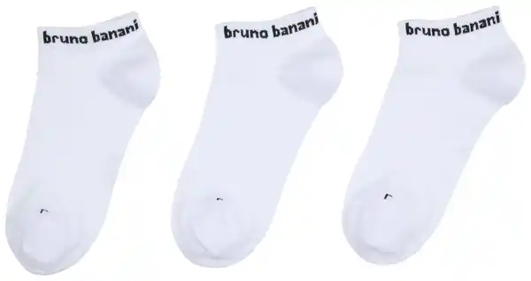 Bild 4 von BRUNO BANANI Damen-Sneakersocken, 3 Paar