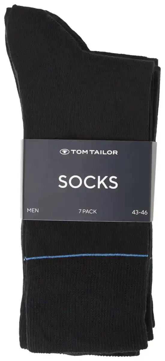 Bild 2 von TOM TAILOR Herren-Socken, 7 Paar