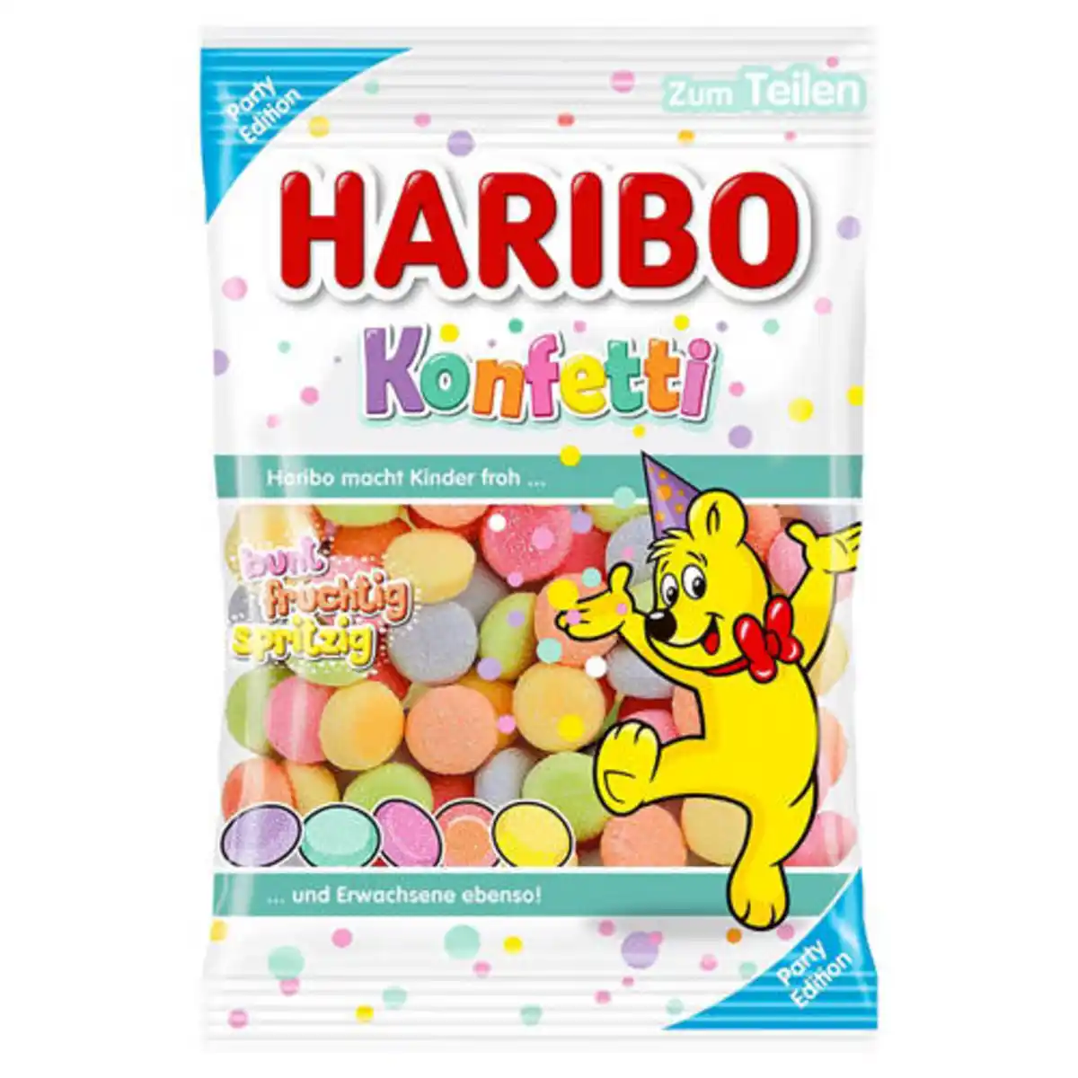 Bild 1 von Haribo Party Time 160-175 g, Konfetti 160 g