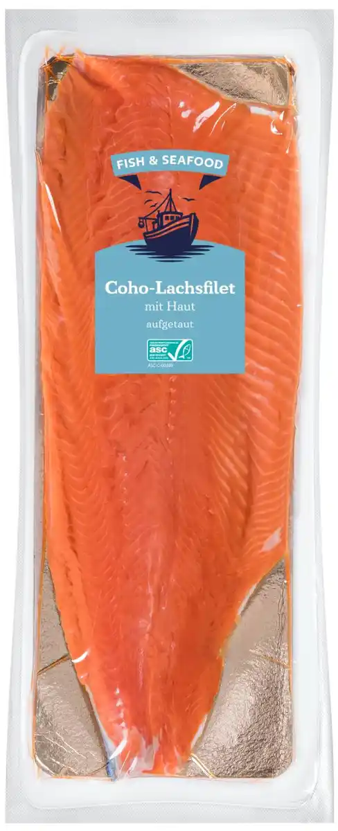 Bild 1 von FISH & SEAFOOD Coho-Lachsfilet XXL, kg