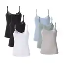 Bild 1 von ESMARA® Damen-Spaghettiträgerhemden, 3-St.-Packg.