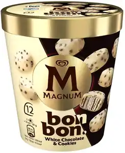 MAGNUM Bonbon Eiscreme, 12 St. = 204-ml-Becher