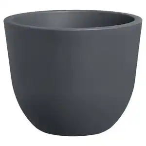 BELAVI Pflanzgefäß aus Kunststoff, Grau