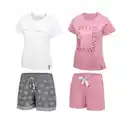 Bild 1 von BRUNO BANANI Damen-Shorty-Pyjama, 2-teilig