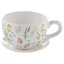 Bild 1 von BELAVI Blumentopf Teetasse Weiß