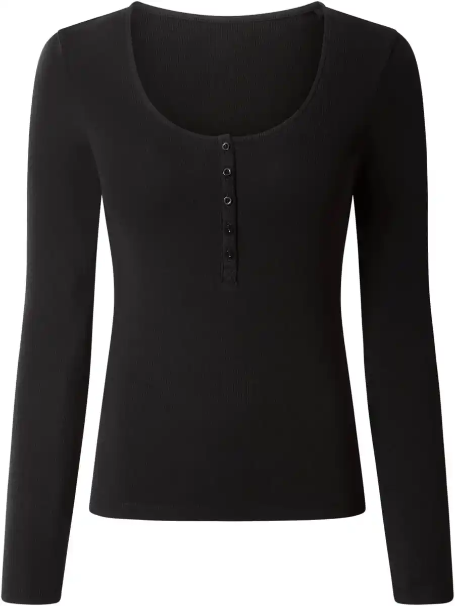 Bild 4 von ESMARA® Damen-Langarmshirt gerippt