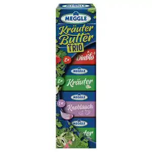 MEGGLE Kräuterbutter Trio 100 g