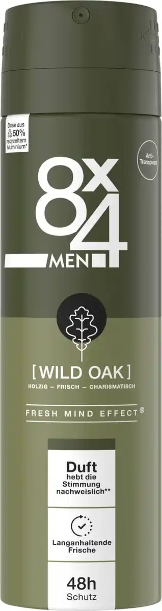 Bild 1 von 8x4 Deo-Spray, 150-ml-Dose