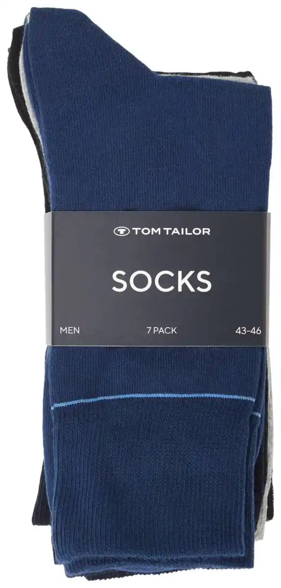Bild 3 von TOM TAILOR Herren-Socken, 7 Paar