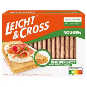 LEICHT & CROSS Knusperbrot 125 g, Roggen
