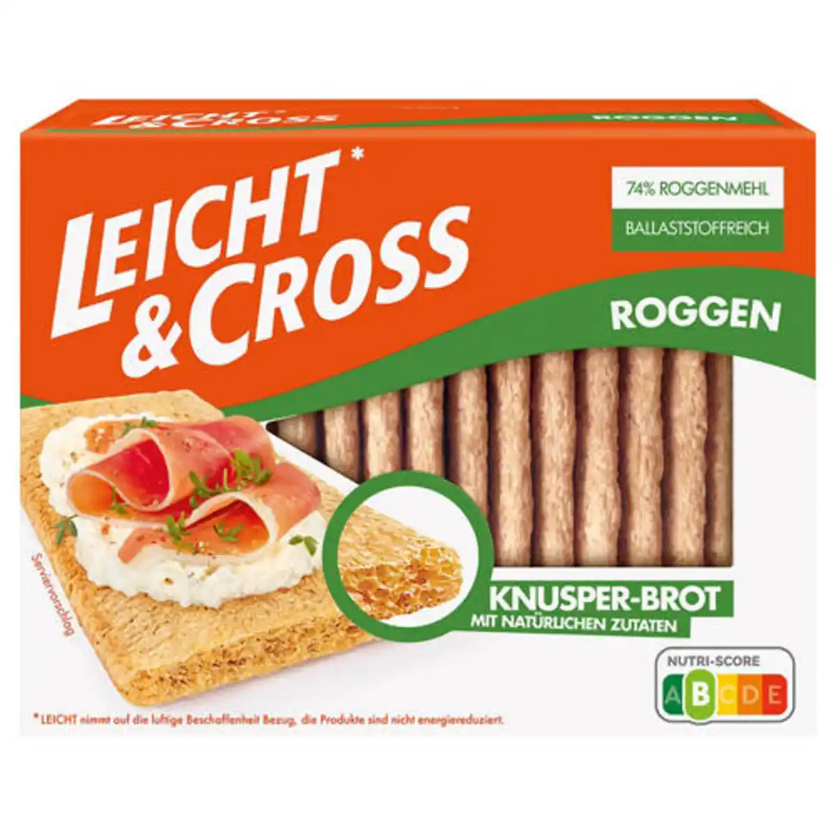 Bild 1 von LEICHT & CROSS Knusperbrot 125 g, Roggen