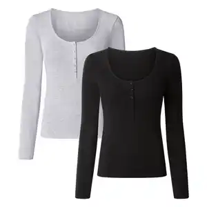 ESMARA® Damen-Langarmshirt gerippt